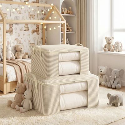 sac de rangement pour vetement chambre enfant 