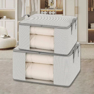 sac de rangement pour vetement gris