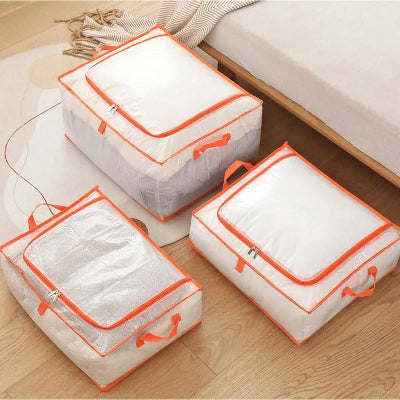 sac de rangement taille m à xl poignées double zippe