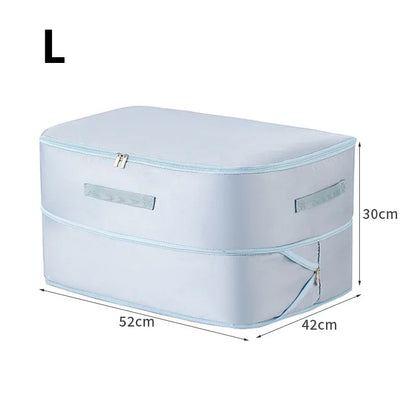 sac rangement couette taille l bleu