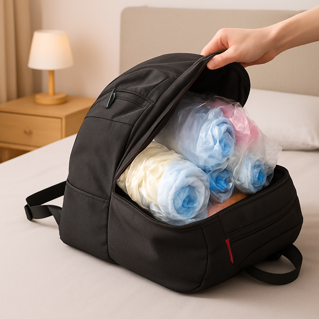 Sac pour vetement sous vide | VoyageLéger™