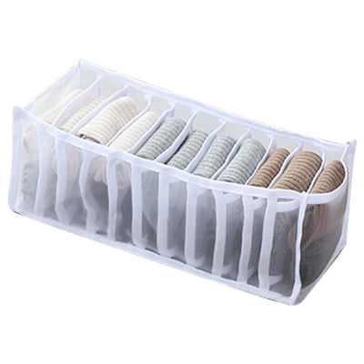 organisateur de sous-vêtements blanc